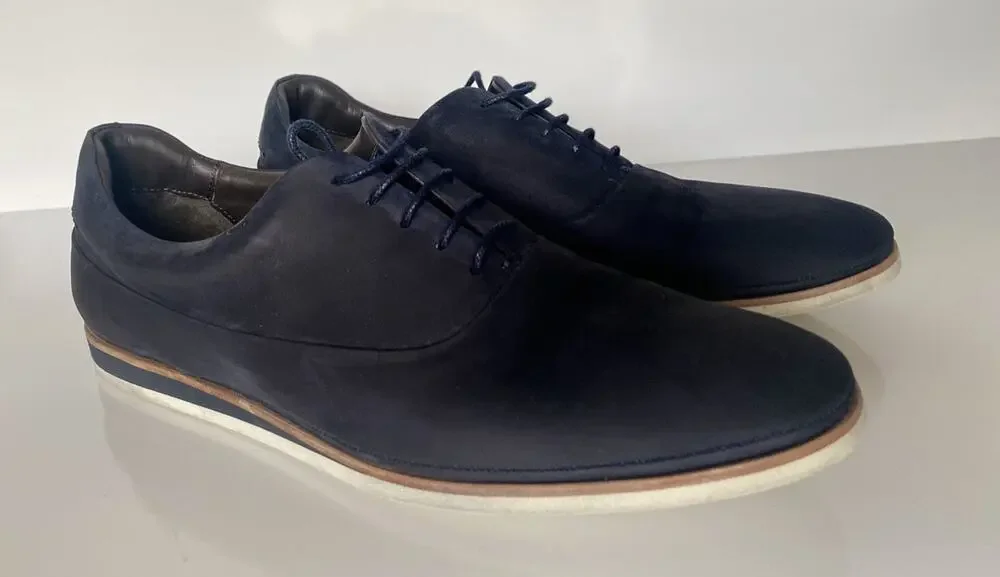 Boss Hugo Boss Men's Suede Sneakers Shoes 9 US Made in Portugal 50330576